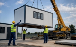 Portable Cabin Installation & Dismantling